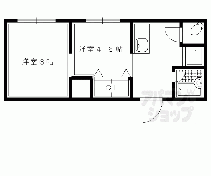 【ビューパレス吉田】間取