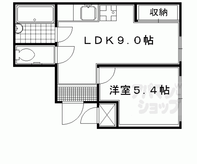 【ビューパレス吉田】間取