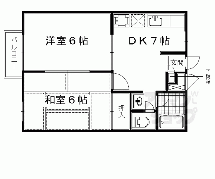 【ＲＲハイツ】間取