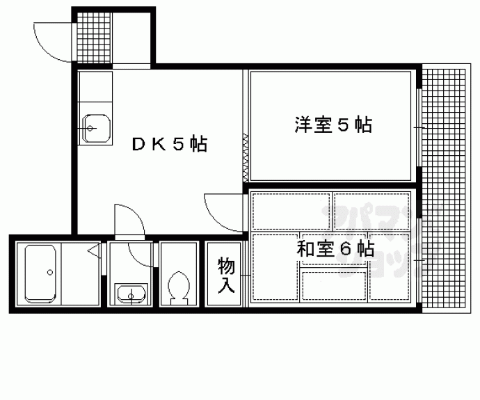 【パラシオン堤】間取