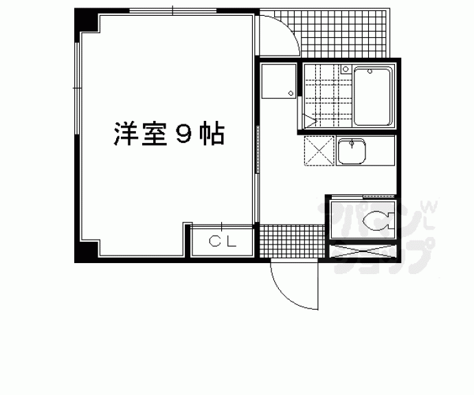 【まむあん荒神口】間取