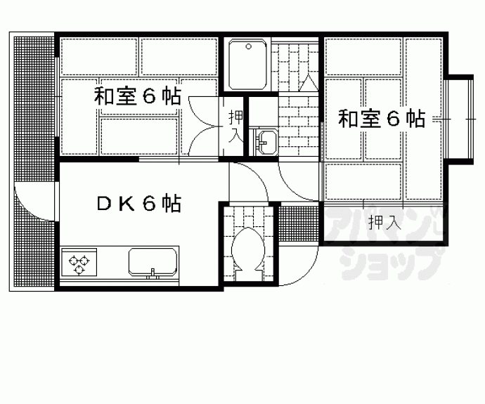 【メゾンヴァンヴェール】間取