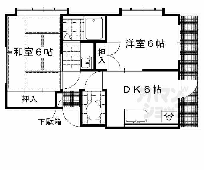 【メゾンヴァンヴェール】間取