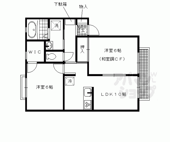 【キャピタルマーサー】間取