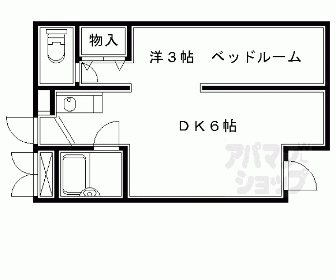 【ルネ堀川】間取