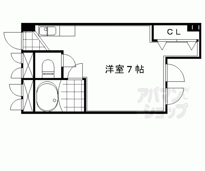 【ルネ堀川】間取