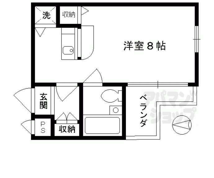 【ＤＥＴＯＭ－１西陣南】間取