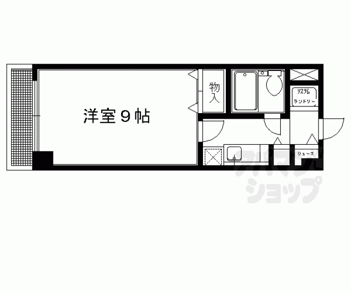 【ＤＥＴＯＭ－１銀閣寺道】間取