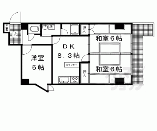 【シャルマン北白川銀閣ハイツ】