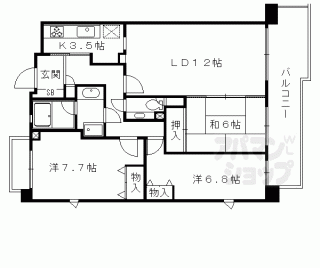 【御所西パークホームズ洛楽荘】