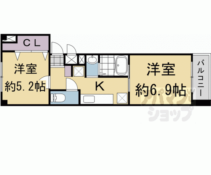 【八廣ビル】間取