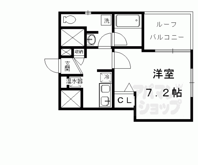 【大晋メゾネ下鴨本通り】間取