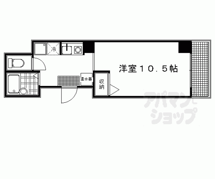 【奥田河原町ビル】間取