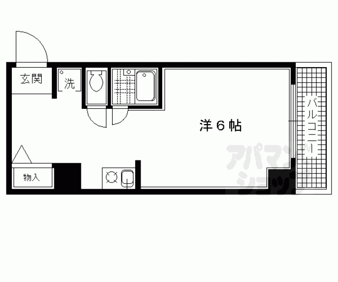 【奥田河原町ビル】間取