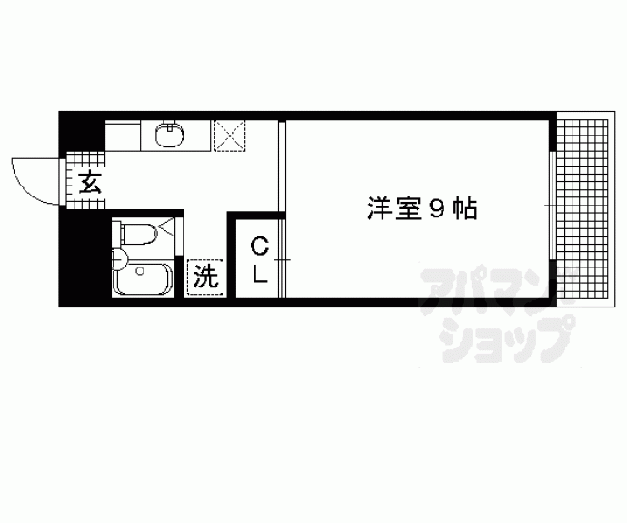 【白水荘】間取