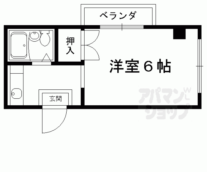 【サンライズヒガシラ】間取