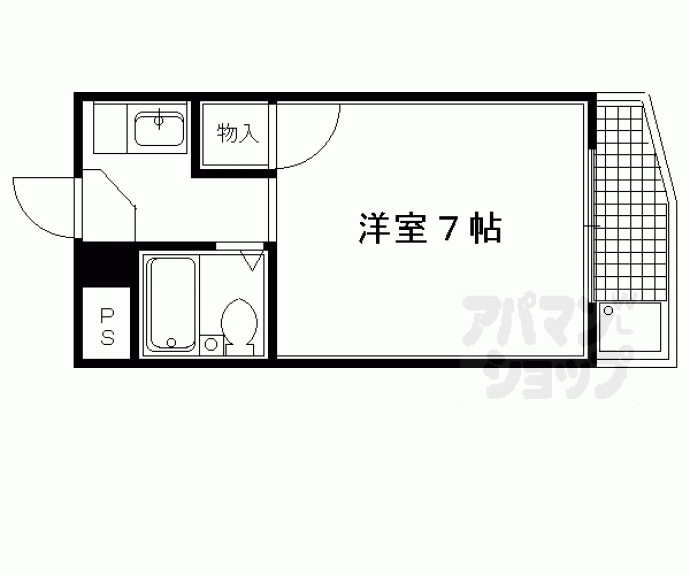 【コーポＴＳ】間取