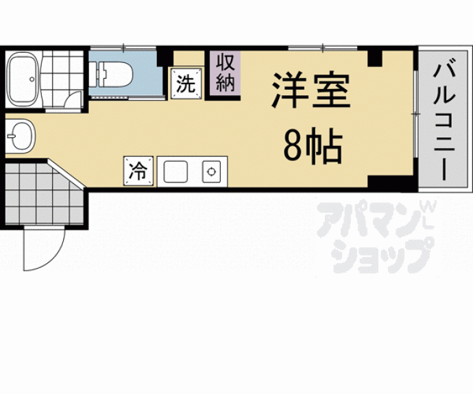 【コーポ峰】間取