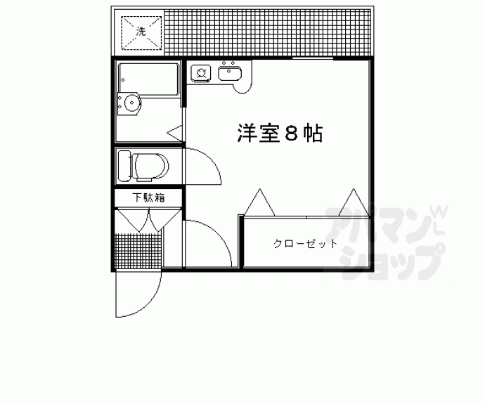 【高徳マンション】間取