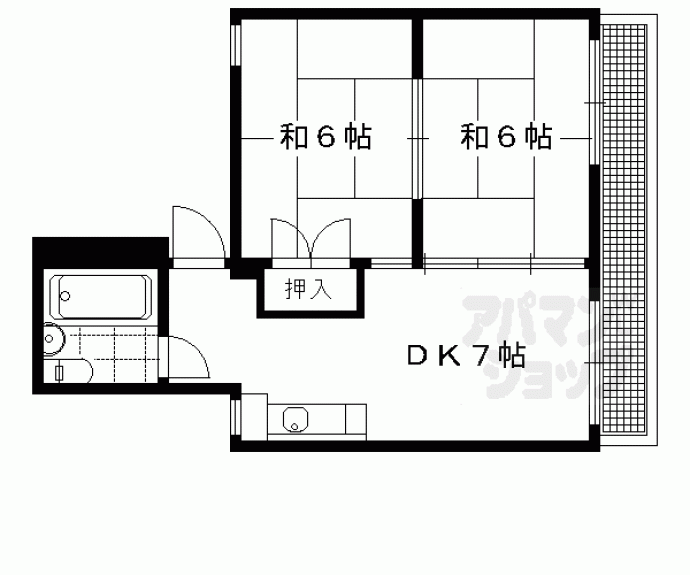 【アスペースＣＳ】間取