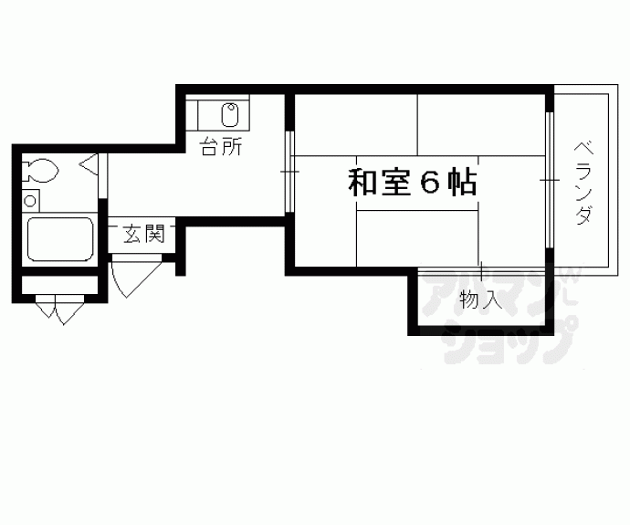 【アスペースＣＳ】間取