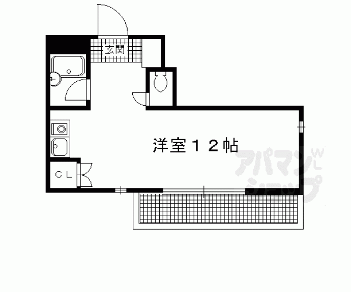 【ツボウチロイヤルハウス】間取