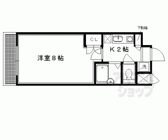 【ガルソニエラ宝ヶ池】間取