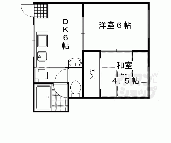 【スタティックハイツキタ】間取