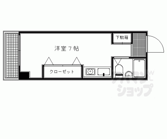 【アスペースＣＳ２】間取