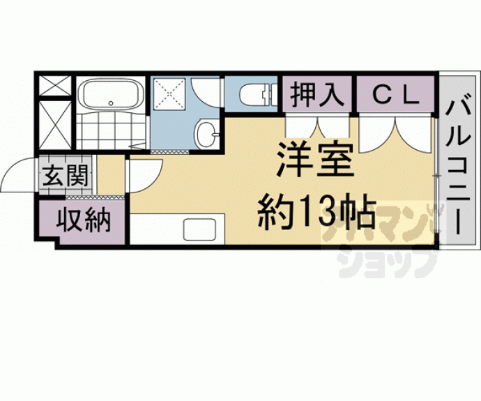 【コーポ円座】間取