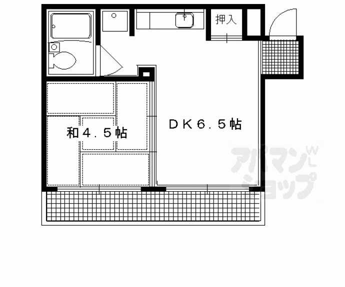 【フクエハイツ】間取