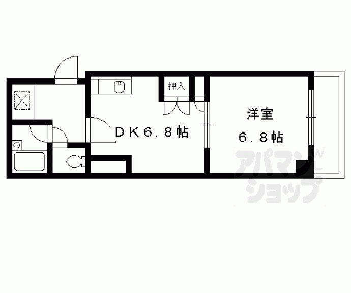 【ボンネール葵】間取