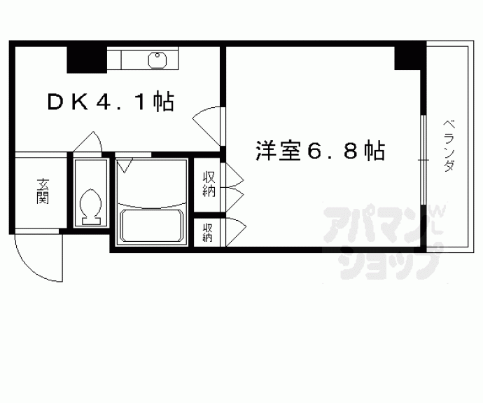 【ボンネール葵】間取