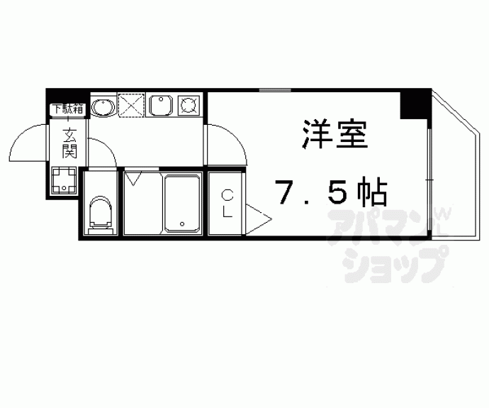 【アッツ堀川】間取