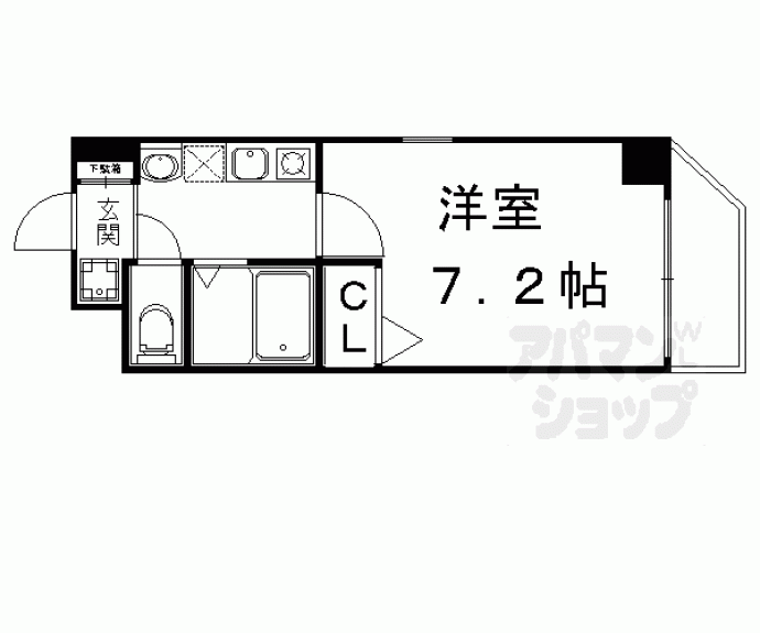 【アッツ堀川】間取