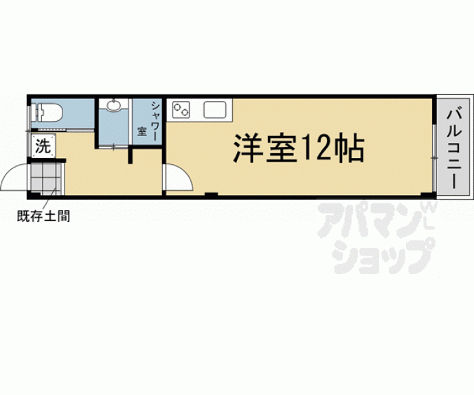 【ミスティニッシン】間取