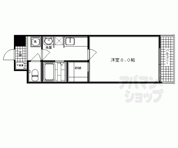 【ビレイユ眞英四条柳馬場ＰＡＲＴⅡ】間取