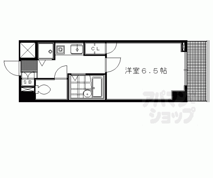 【リーガル京都御所西】間取