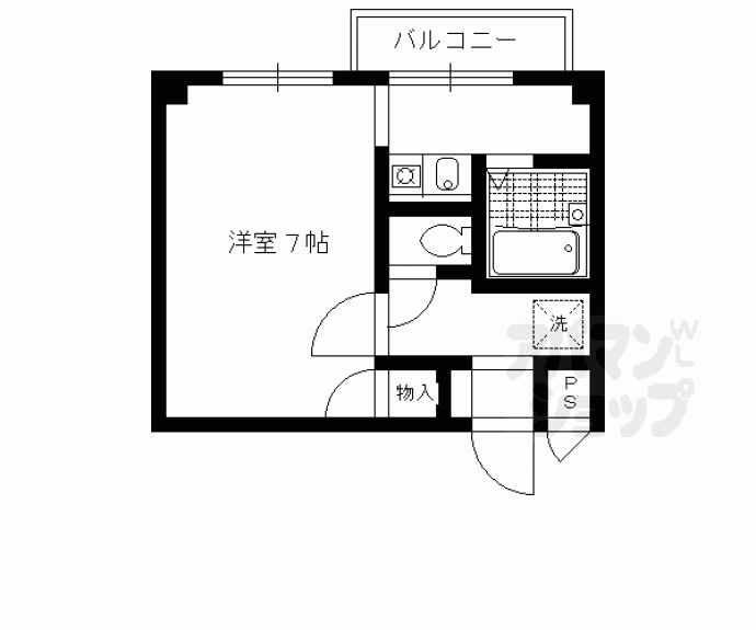 【リーガル京都御所西】間取