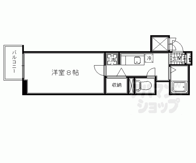 【セレッソコート京都御所西】間取