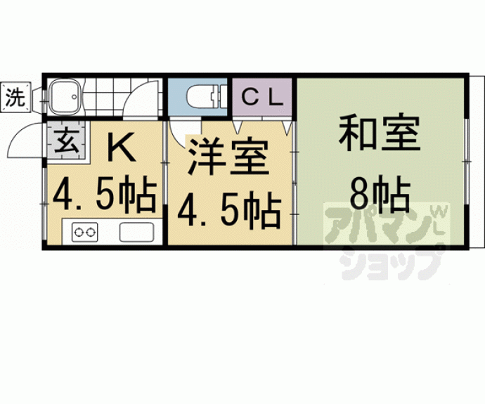 【山田マンション】間取