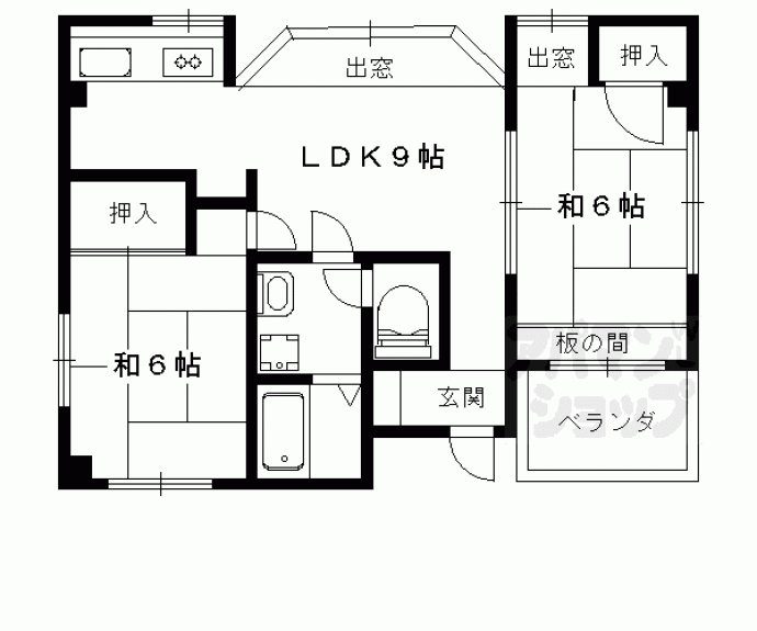 【ロジュマンド・Ｎ】間取