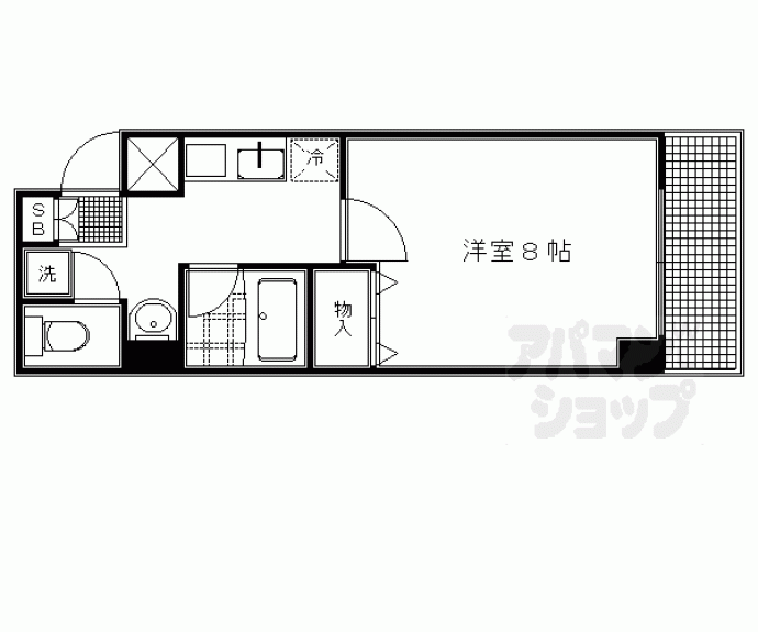 【シェモア小川】間取