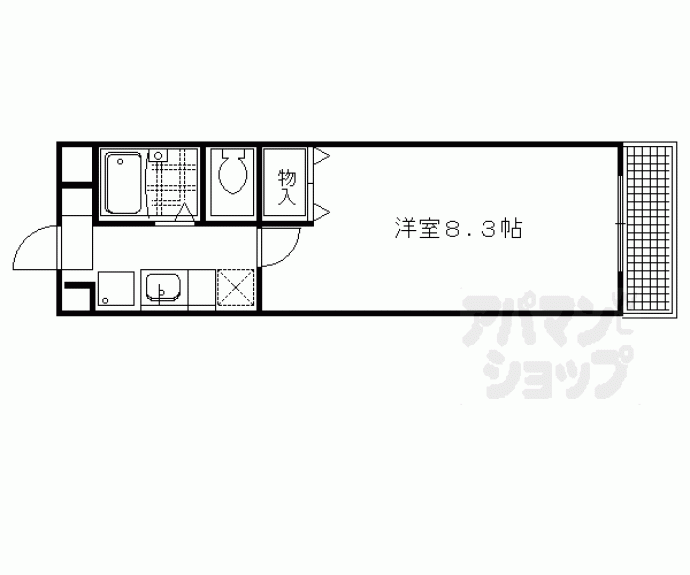 【北白川モーリシャス】間取