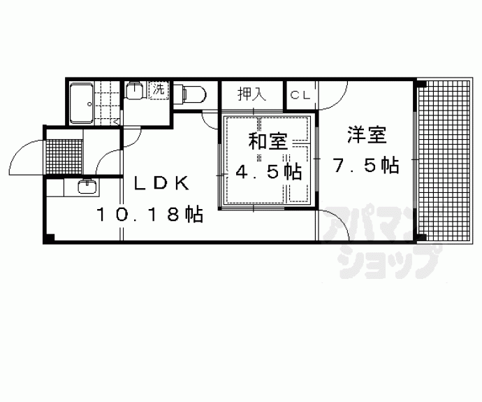 【ヴィラ・パドマ】間取