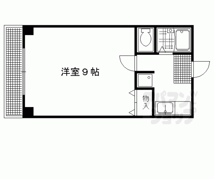 【ランブラス川端丸太町】間取