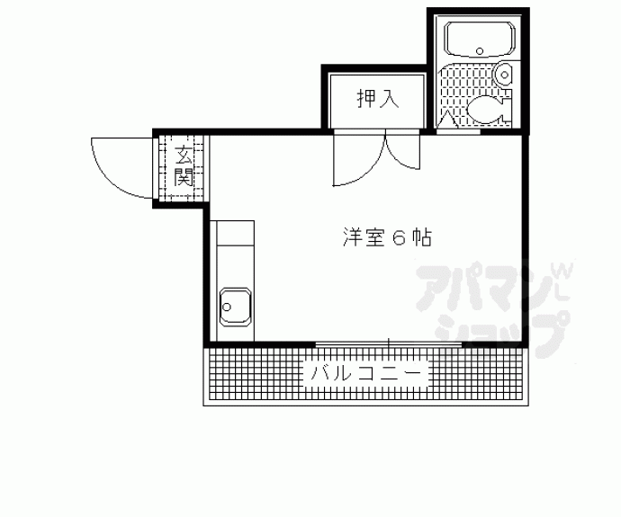 【ハイツ芙蓉】間取