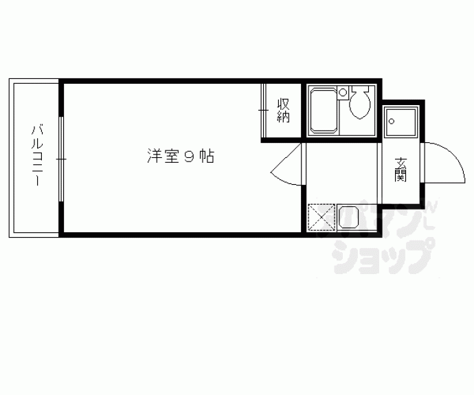 【フェニックス堀川】間取