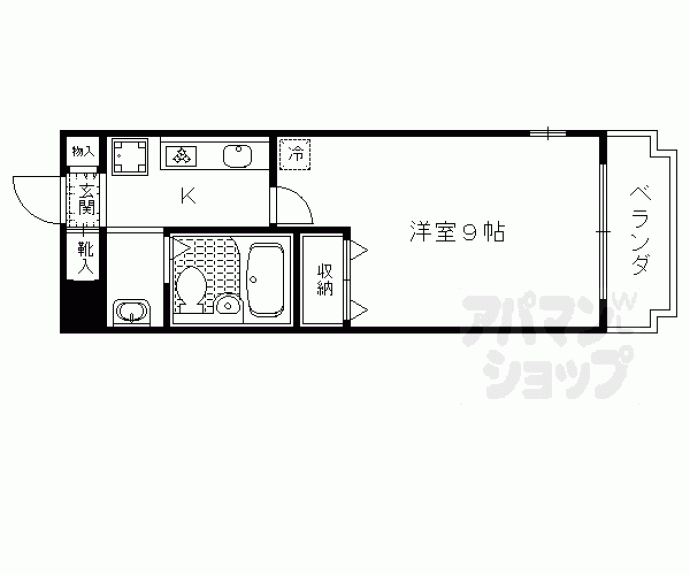 【シャローム北白川】間取