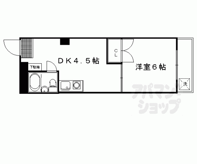 【第２パールハイツ上杉】間取